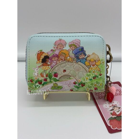 Strawberry Shortcake Characters Mini Zipper Wallet - Picture 2 of 5